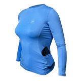 Camisa De Ciclismo Feminina Tecido Confortável Fpu50  Vopen