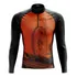 Camisa De Ciclismo Manga Longa Proteção Solar Uniforme 2023