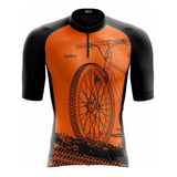 Camisa De Ciclismo Masculina Masculino Manga Curt Equipe Pro