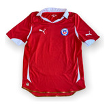 Camisa De Futebol Seleção Chile 2010 2011 Home Tam M