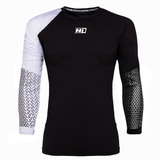 Camisa De Goleiro N1 Goalkeeper Manga Longa Com Proteções