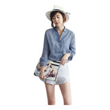 Camisa De Linho Feminina