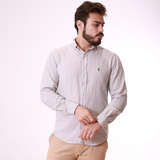 Camisa De Linho Gola