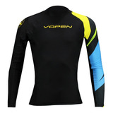 Camisa De Lycra Manga