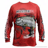 Camisa De Pesca Monster