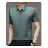 Camisa De Seda Masculina