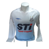 Camisa De Treino Do Santos Umbro / Sti 2009 - Manga Longa