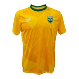 Camisa Do Brasil Amarela
