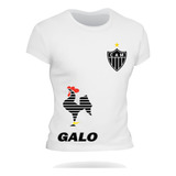 Camisa Do Galo Atletico Mineiro Seu Nome nuemro Personalizad