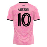 Camisa Do Messi Rosa