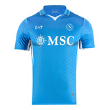 Camisa Do Napoli Azul