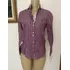 Camisa Dudalina Manga Longa Algodão Listrada Feminina 38