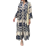 Camisa Estampada Saia Vestido