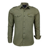 Camisa Estilo Militar Varias