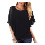 Camisa Esvoacante Com Estampa