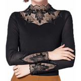 Camisa Feminina Black Malwe