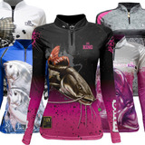 Camisa Feminina De Pesca