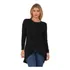 Camisa Feminina Manga Longa Blusa De Frio Transpassada Linda