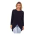 Camisa Feminina Manga Longa Blusa De Frio Transpassada Linda