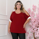 Camisa Feminina Plus Size