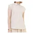 Camisa Feminina Seiki Sem Manga Linho Bege - 5218