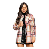 Camisa Feminina Xadrez Lazinha