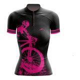 Camisa Feminino Ciclismo Roupa