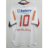 Camisa Flamengo 2010 #10 Ronaldinho - Original De Época