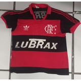 Camisa Flamengo adidas Original/oficial Anos 80 Lubrax Tam M