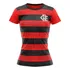 Camisa Flamengo Feminina  Baby Look Oficial Licenciada Shout