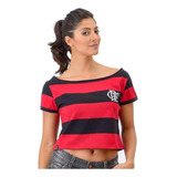 Camisa Flamengo Feminina Cropped