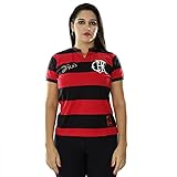 Camisa Flamengo Flatri Zico Dourado Feminina - Braziline