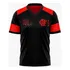 Camisa Flamengo Masculina Zico 81 Preta Oficial Licenciada