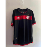 Camisa Flamengo Olympikus Uniforme 3 Preto 2011 / G
