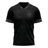 Camisa Flamengo Preta Casual