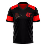 Camisa Flamengo Zico Retrô Comemorativa Licenciada Mengão