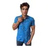 Camisa Floral Social Manga Curta Blusa Estampada Premium