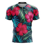 Camisa Floral Tropical Ciclismo