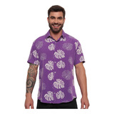 Camisa Florida Masculina Estampada
