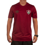 Camisa Fluminense Masculina Umbro Basic 2 Original Bordô 