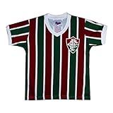 Camisa Fluminense Mundial 1952 Liga Retrô Infantil Listrada 10