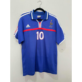 Camisa França 2000/01 Home - Zidane