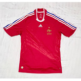 Camisa França adidas Original 2008 G Vermelha - Impecável! 