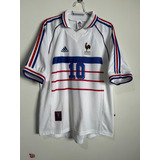 Camisa França Copa Do Mundo 1998 Zidane 10 Oficial