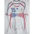 Camisa França Final Copa 2006 #15 Thuram Autografada Elenco