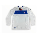 Camisa Futebol Seleção Itália 2012-2014 Away Manga Longa