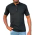 Camisa Gola Padre Malha Peruana Slim Masculina Original Luxo