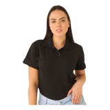 Camisa Gola Polo Feminina