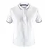 Camisa Gola Polo Masculina Branca Clássica Lisa Peruana Luxo