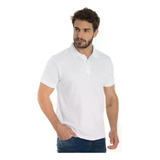 Camisa Gola Polo Piquet Masculina Básica Lisa - Várias Cores